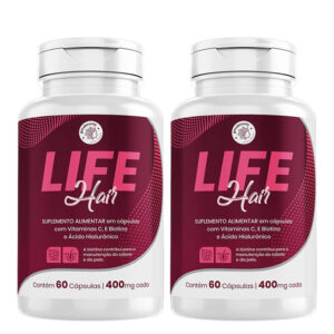 Life Hair Suplemento Alimentar Kit 2 Meses